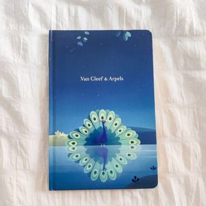 Van Cleef & Arpels Midnight Blue Peacock Notebook